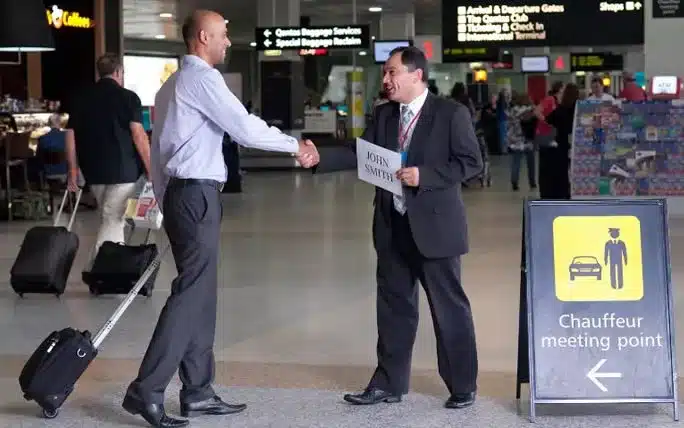 Why is it important to go for a chauffeur pickup at the airport?